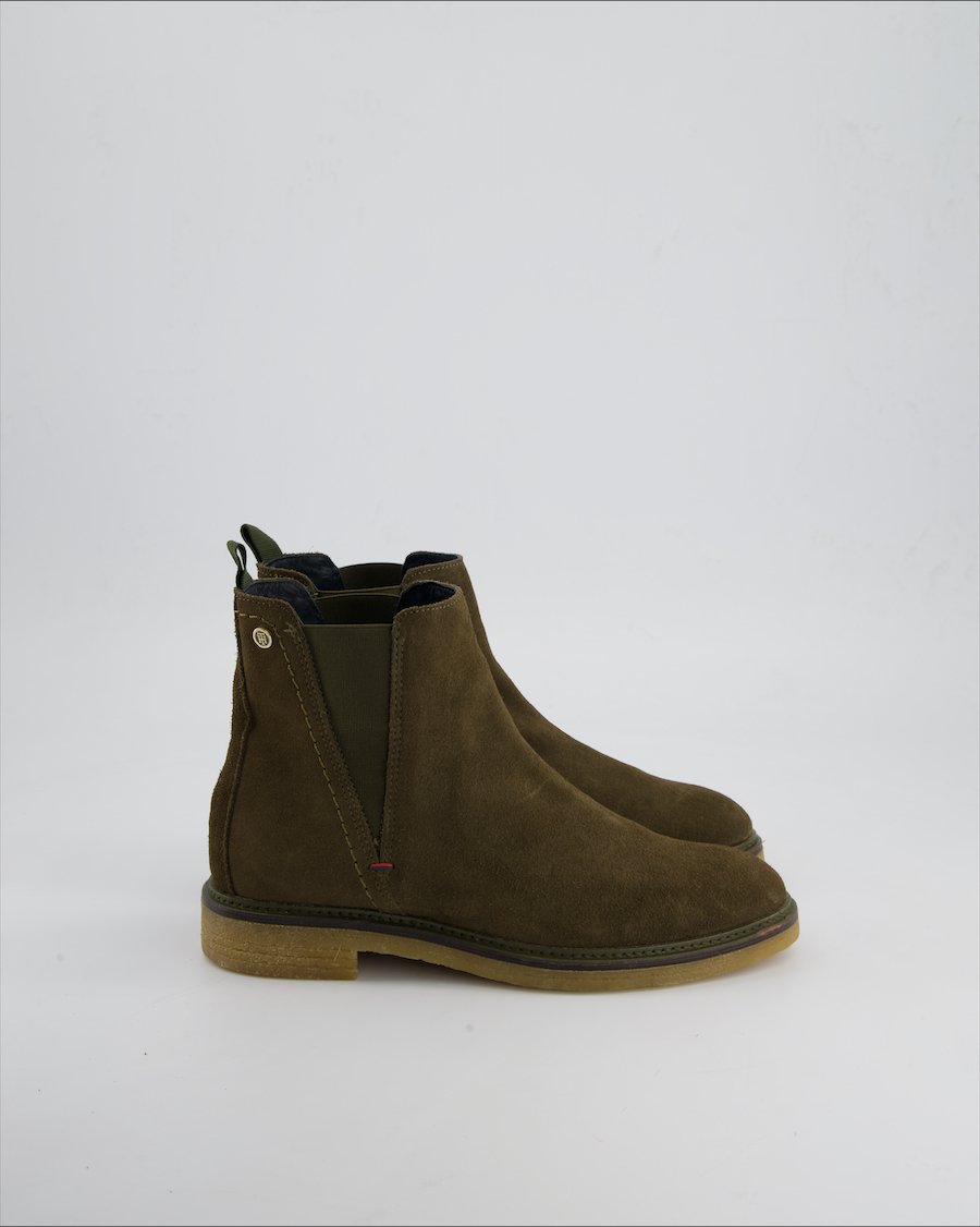 Tommy Hilfiger Ankle boots Suede Green 36.5 EU