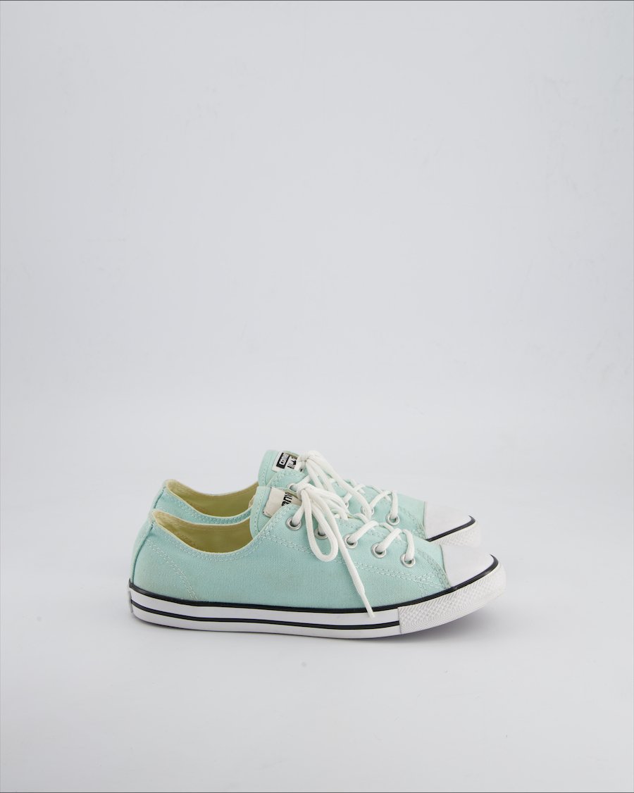 Converse Trainers Cloth Turquoise 37 EU