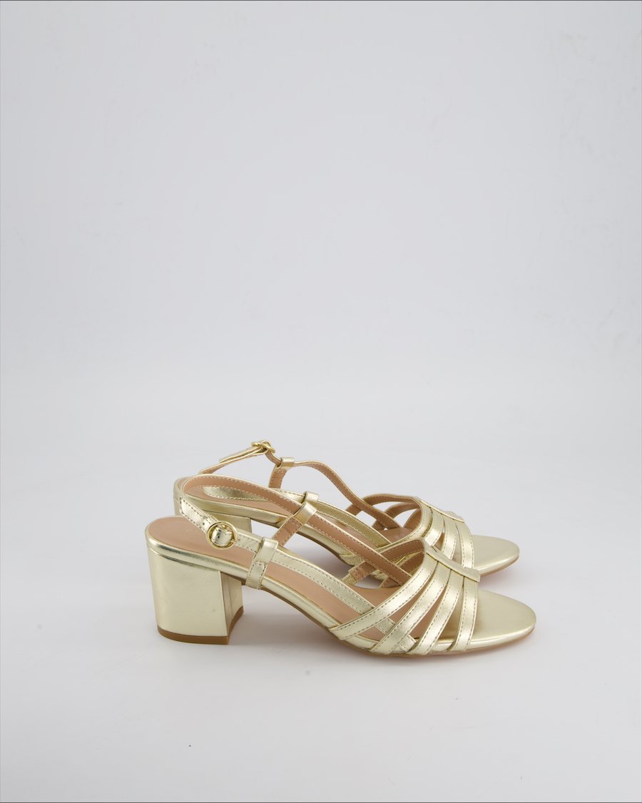 Anna Field Heels Leather Gold 40 EU