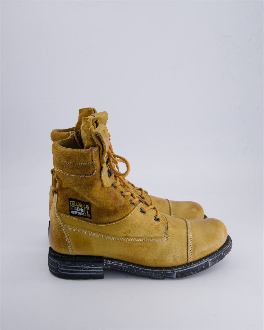 Yellow Cab Boots Leather Camel 44 EU