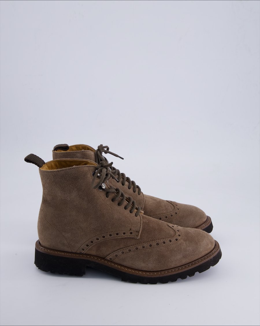 Navyboot Ankle boots Suede Ecru 38 EU