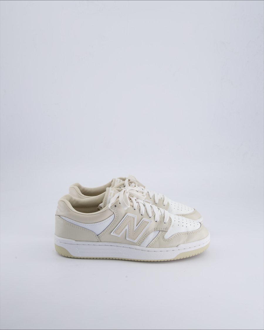 New Balance 480 Trainers Leather Beige 38.5 EU