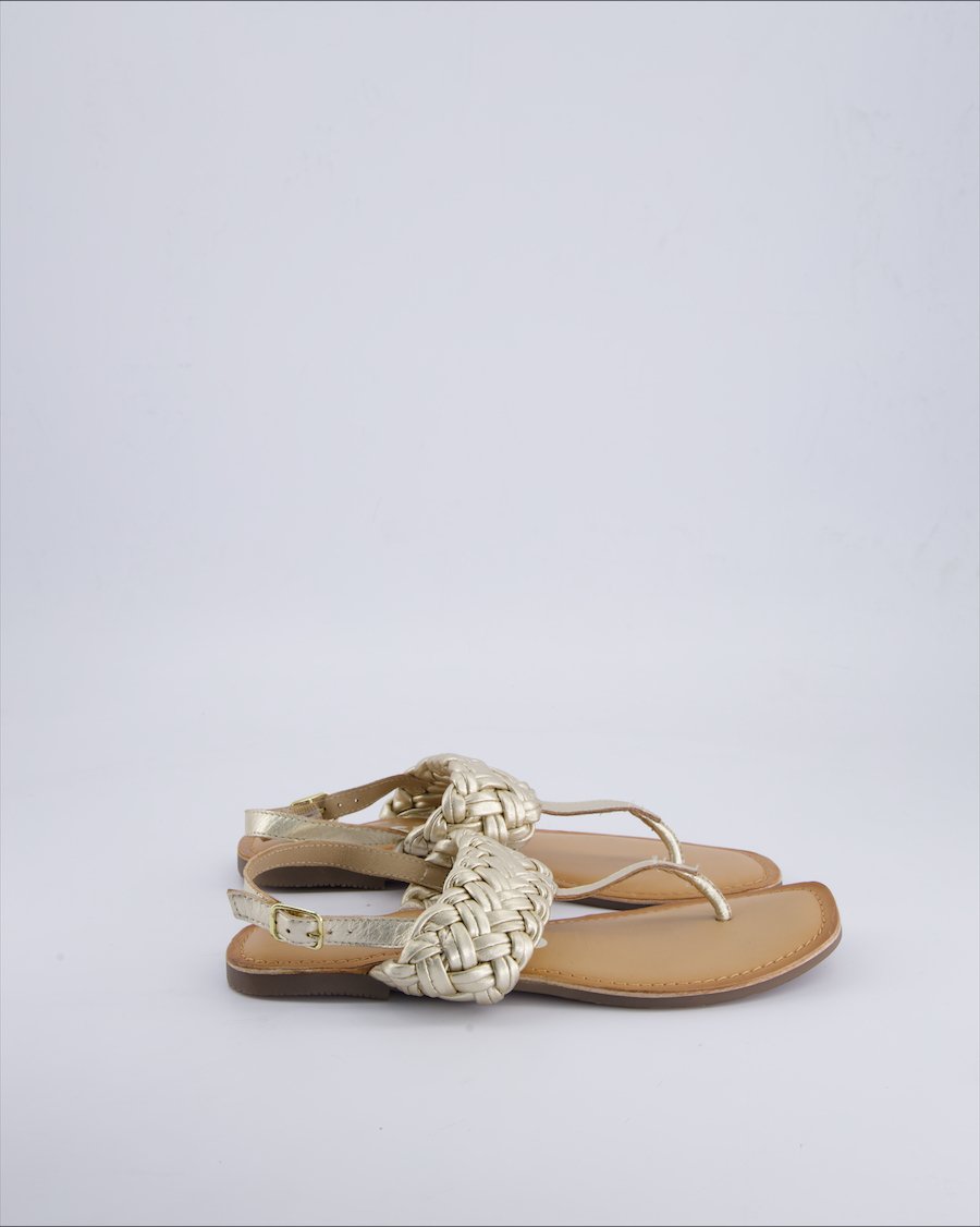 Gioseppo Sandals Polyurethane Gold 39 EU
