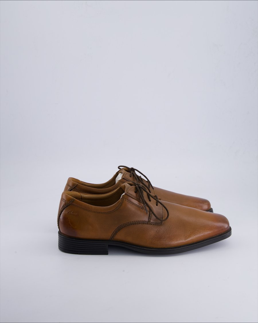 Clarks Flats Leather Camel 42.5 EU