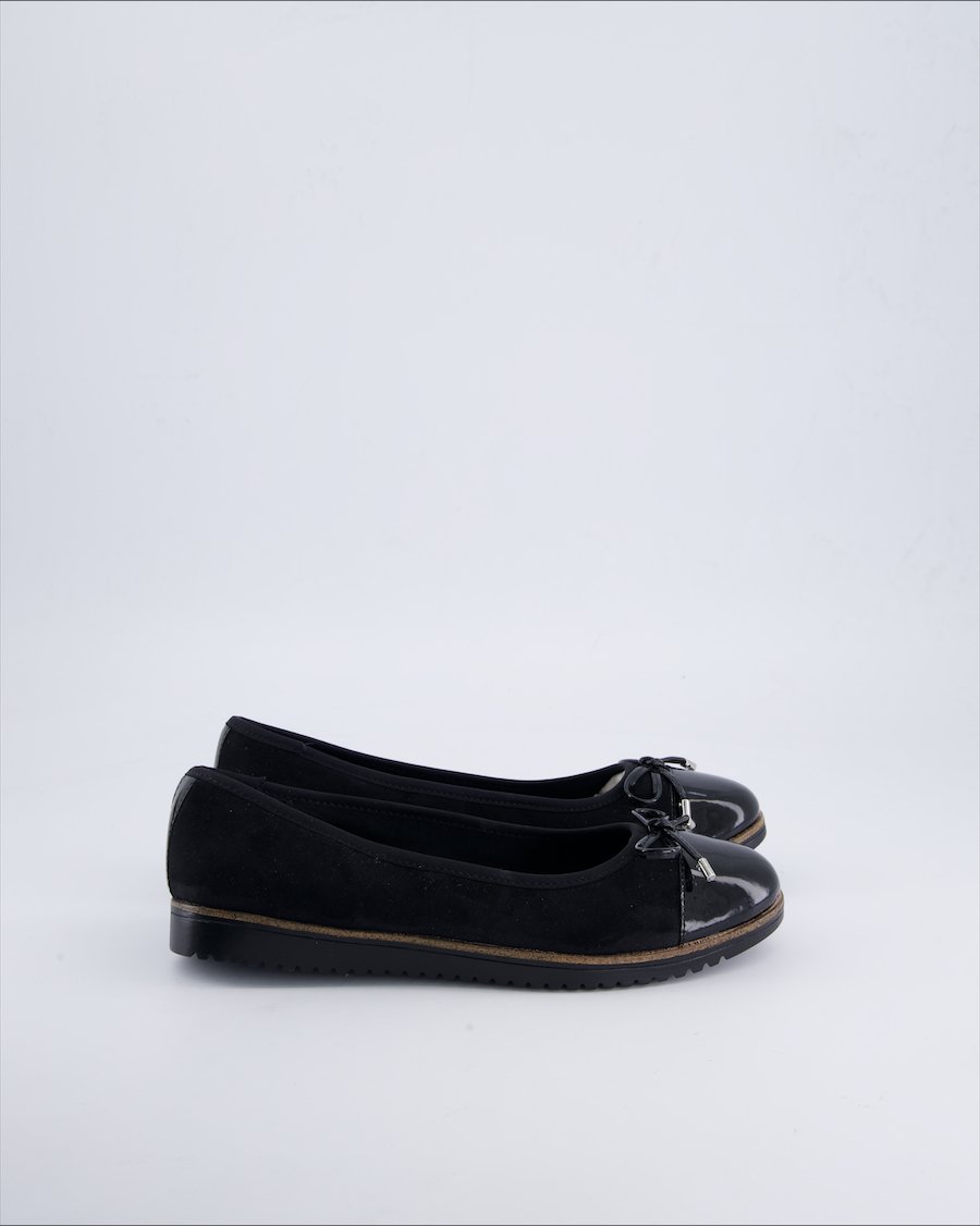Pesaro Ballet flats Suede Black 39 EU
