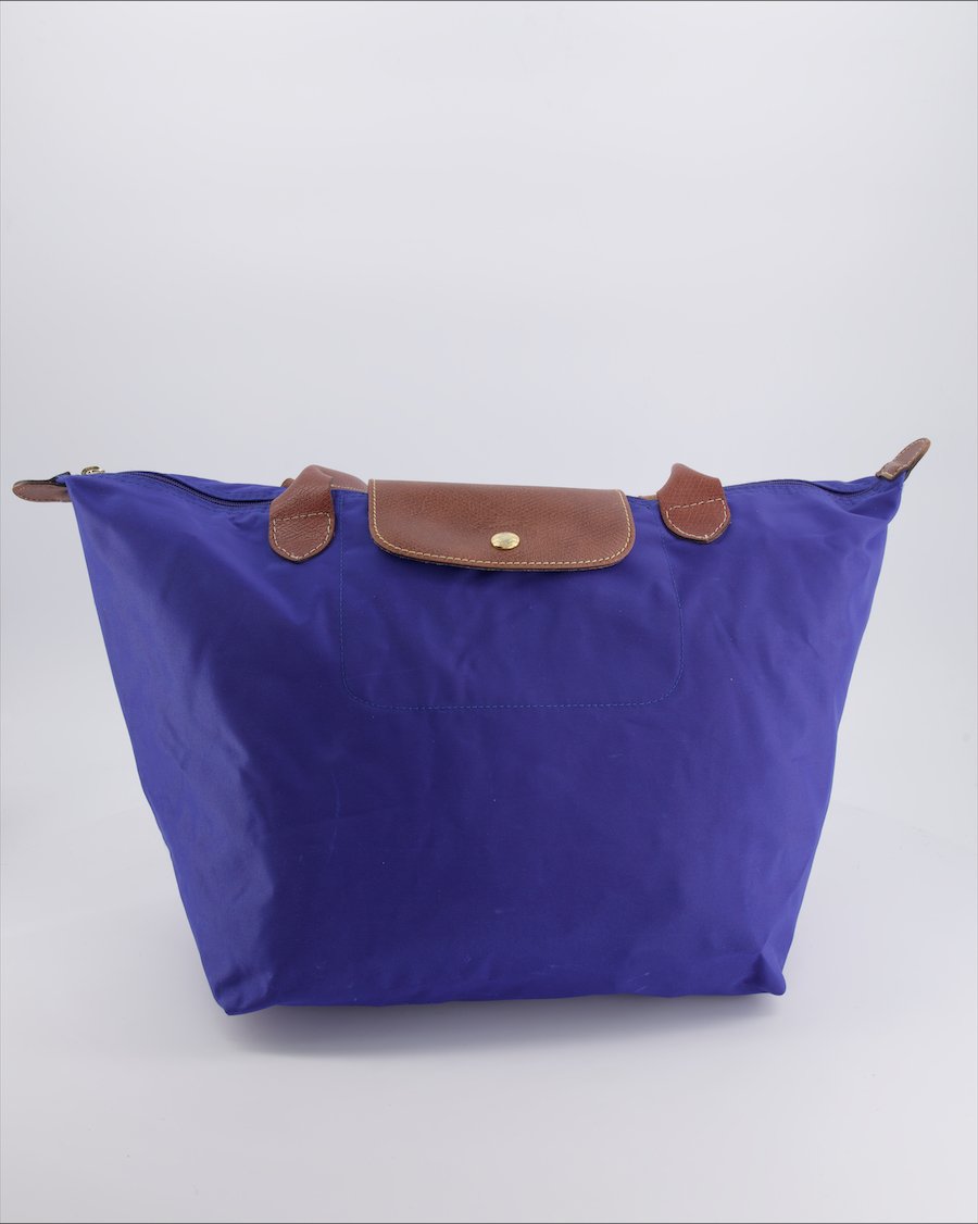 Longchamp Handbags L Cloth Blue