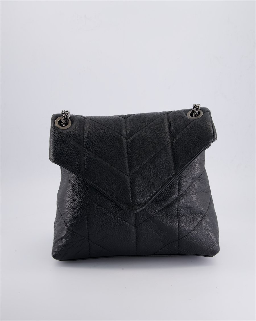 Santini Shoulder bags Leather Black