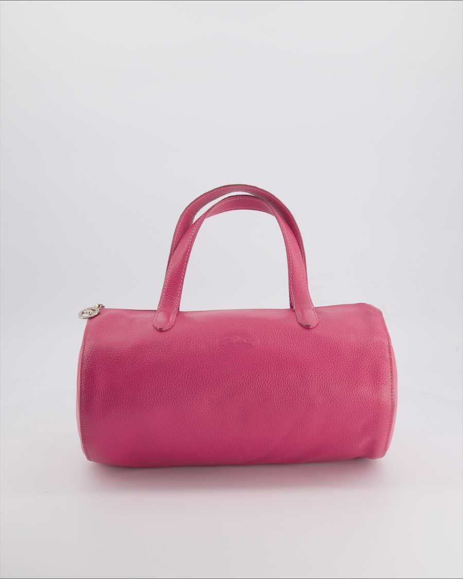 Longchamp Handbags Leather Pink