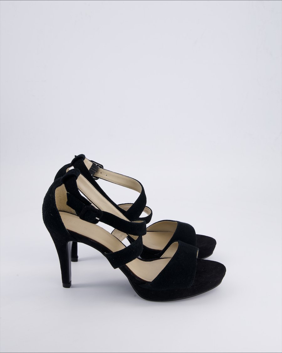 Pier One Heels Suede Black 40 EU