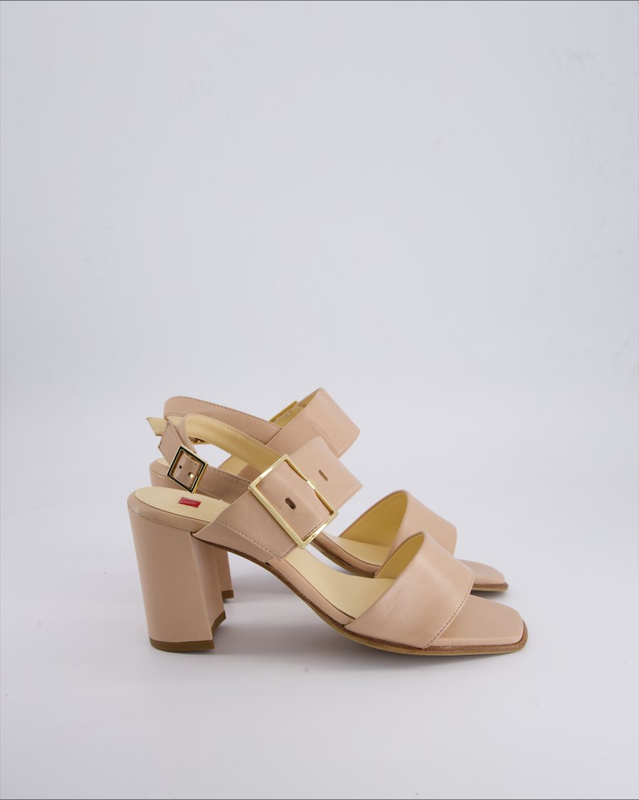 Hogl Heels Leather Pink 38.5 EU