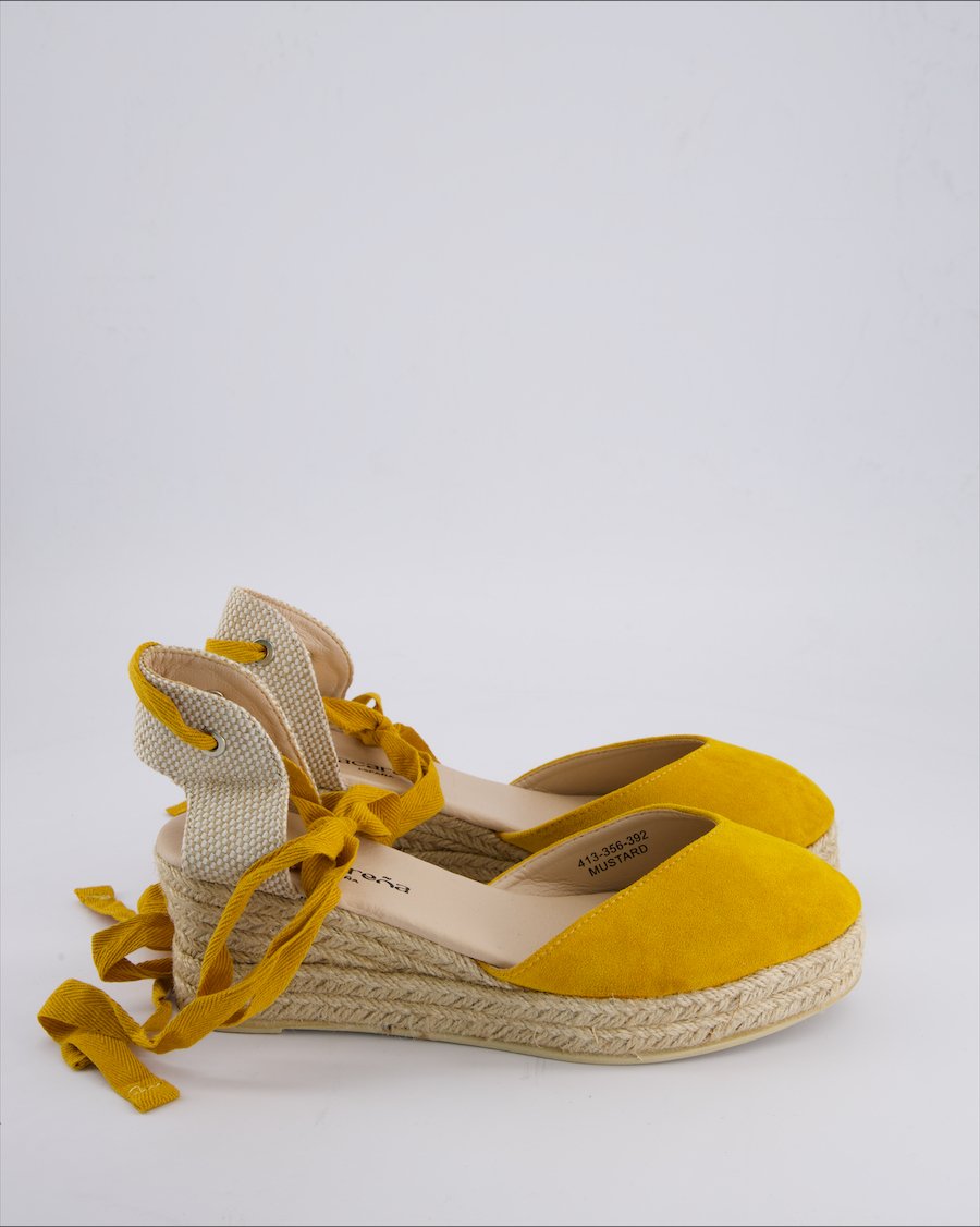 Macarena Espadrilles Suede Yellow 41 EU