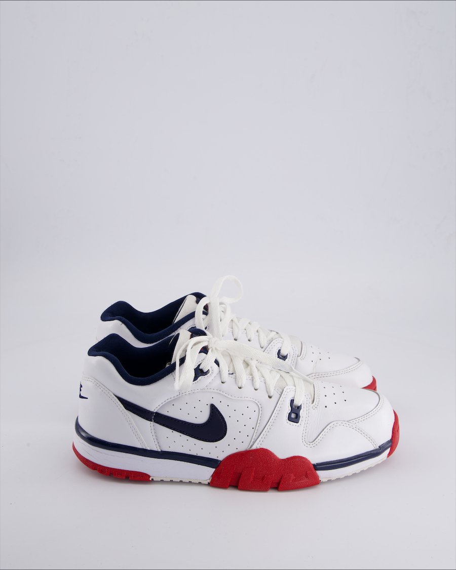 Nike Low trainers Leather White 41 EU