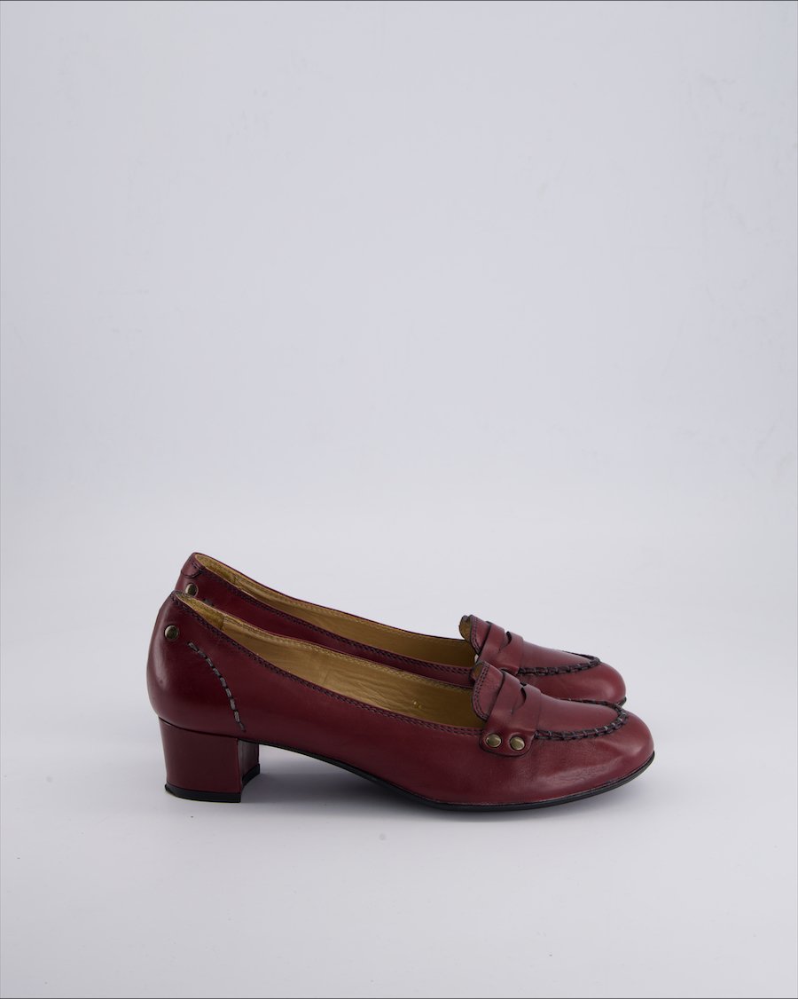 F. Rizzolli Heels Leather Red 38 EU