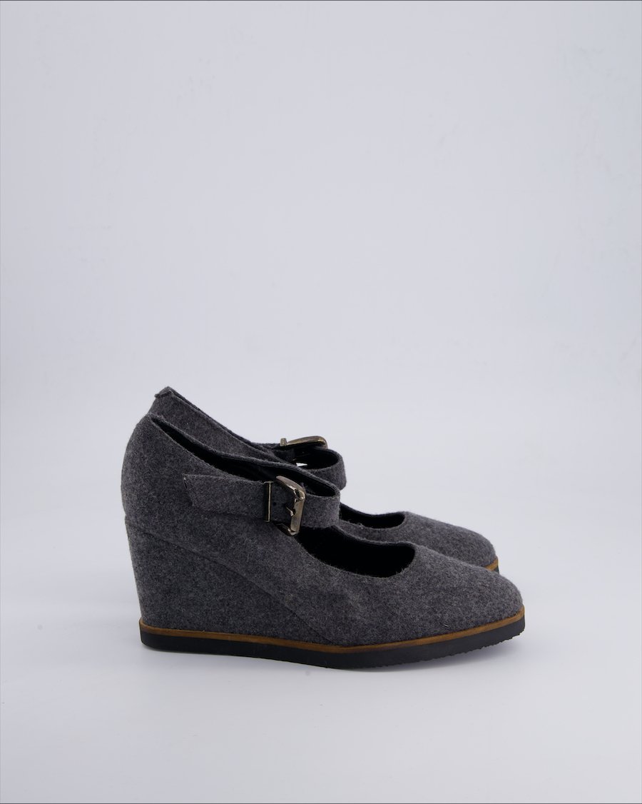 Weekand Heels Faux fur Grey 37 EU