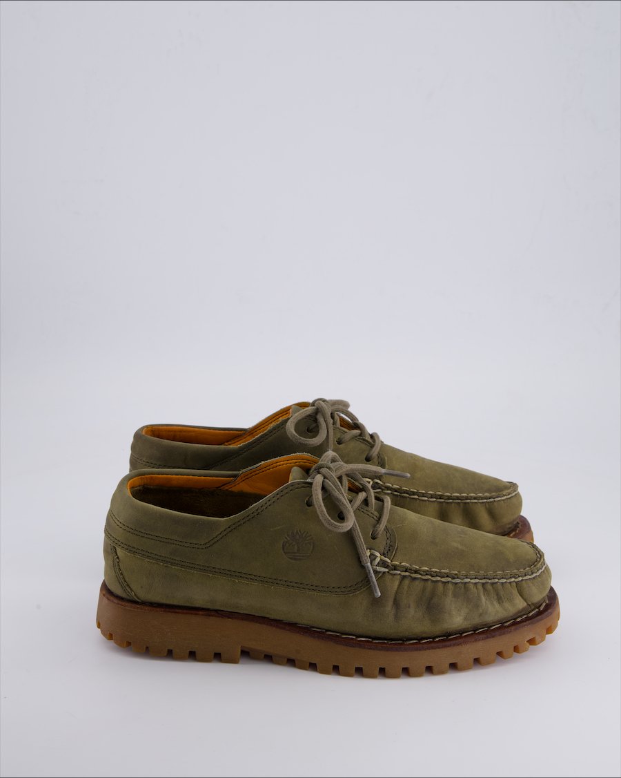 Timberland Lace ups Cloth Green 41.5 EU