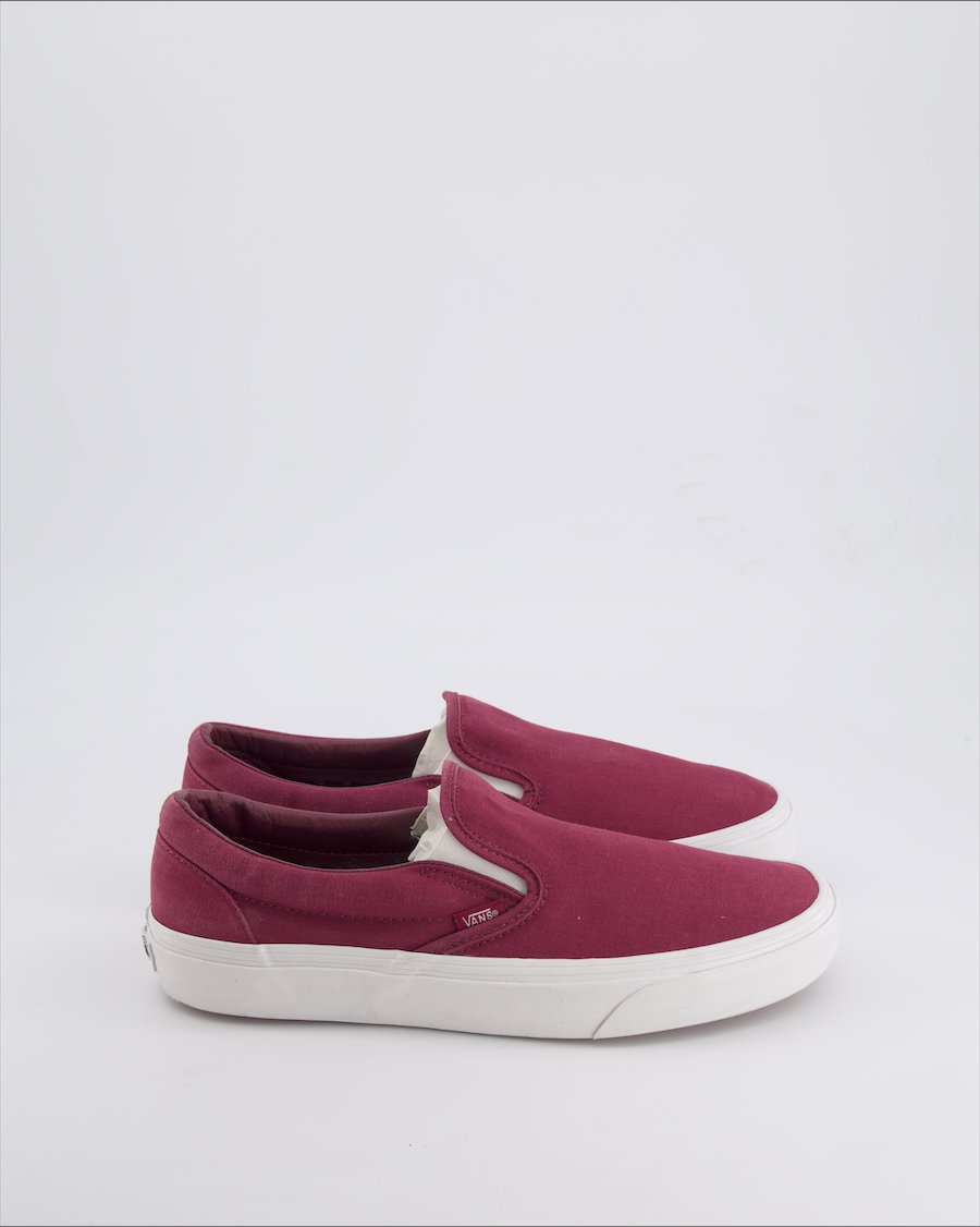 Vans Low trainers Cloth Burgundy 44 EU