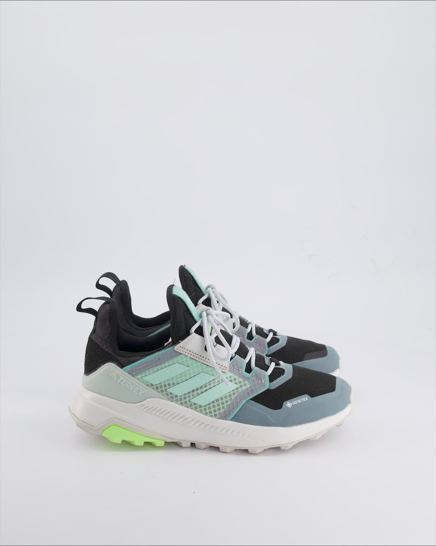 Adidas Trainers Leather Turquoise 38 EU