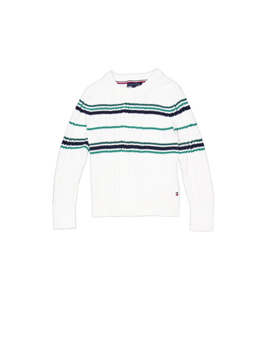 Tommy Hilfiger Pulls Cotton White S