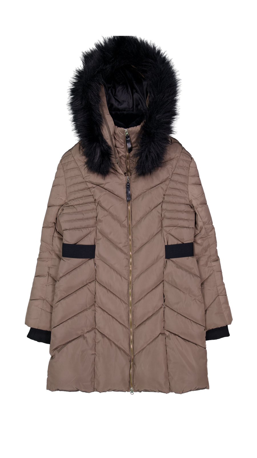 Geonorway Coats Polyester Brown XL