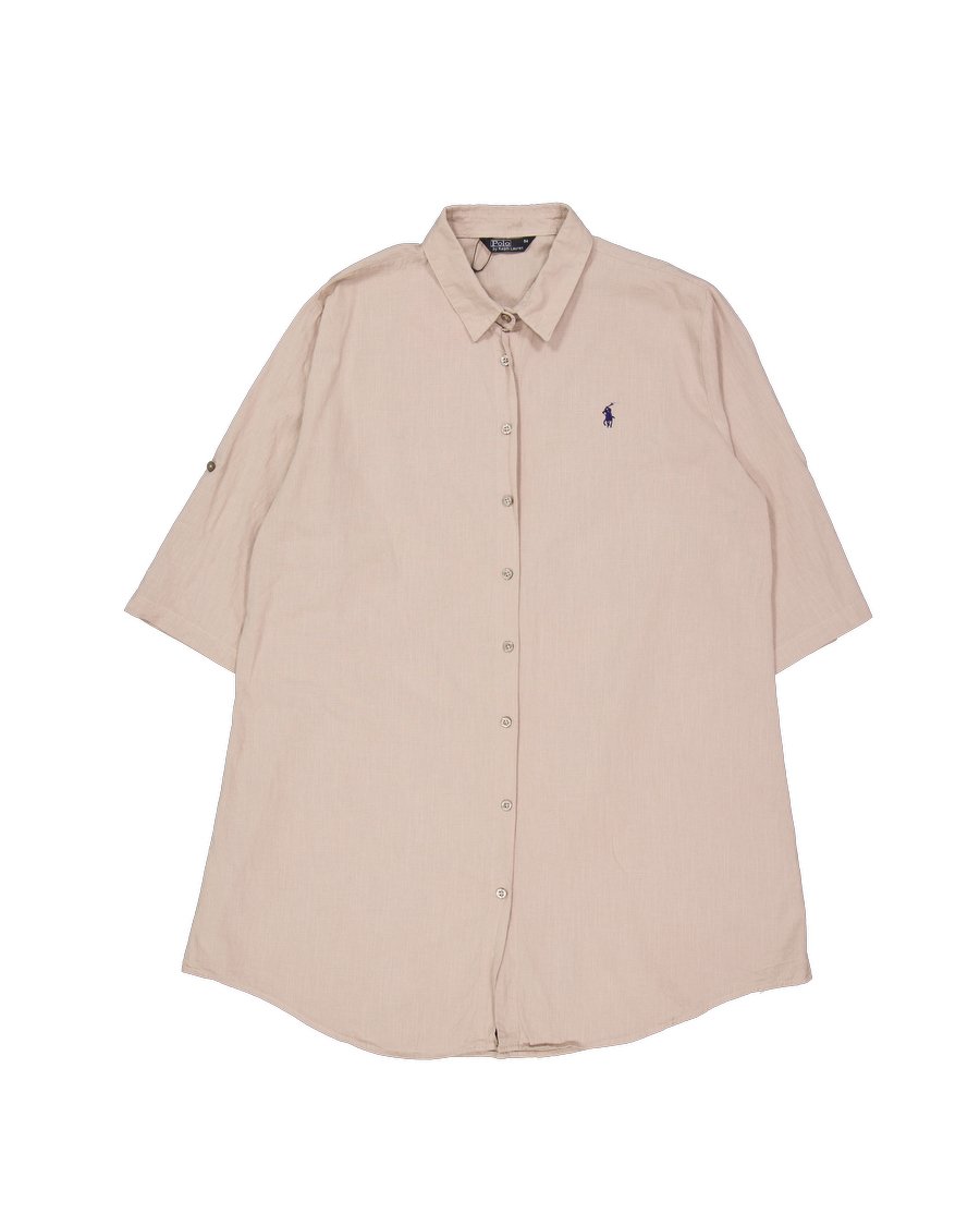 Polo Ralph Lauren Shirts Linen Ecru XL International