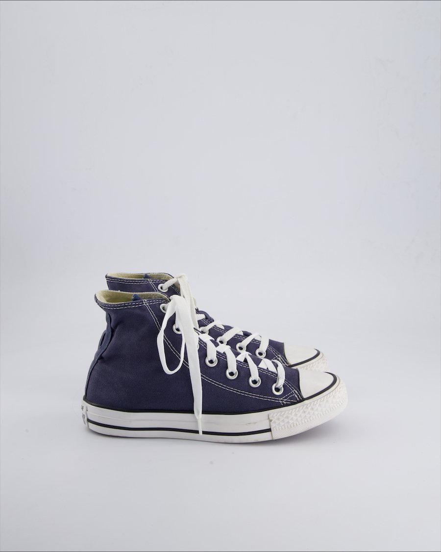 Converse Trainers Cloth Blue 37 EU