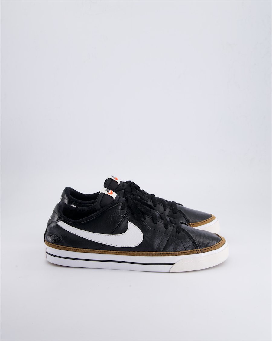 Nike Low trainers Leather Black 45 EU