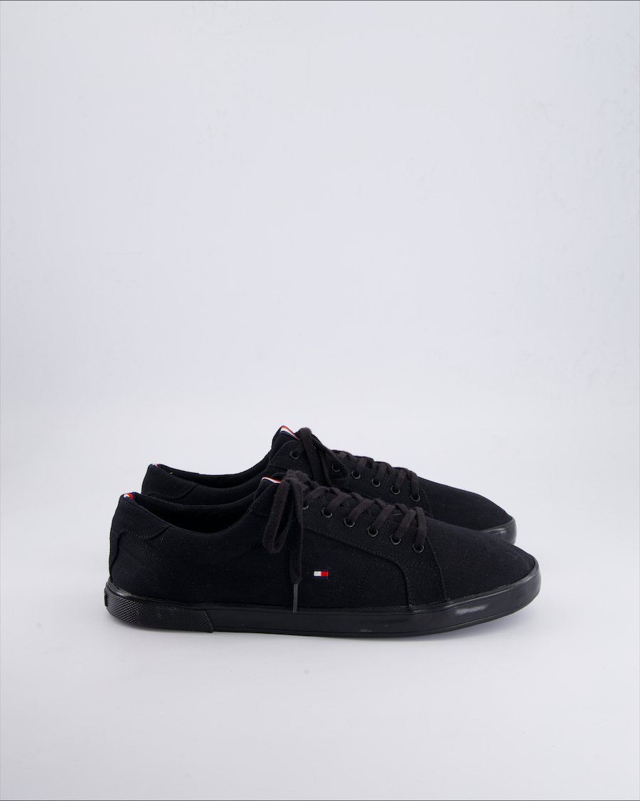 Tommy Hilfiger Low trainers Cloth Black 44 EU