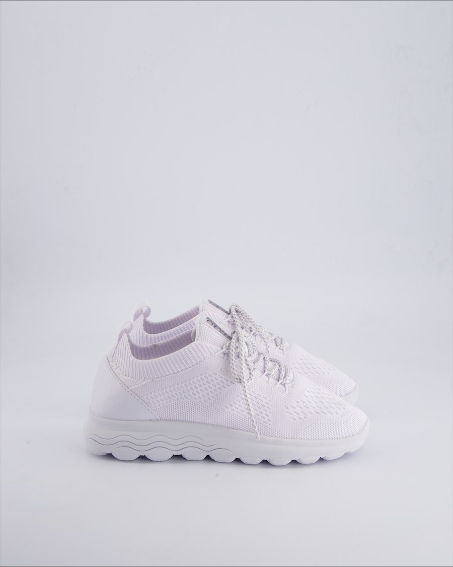 Geox Trainers Cloth White 36 EU