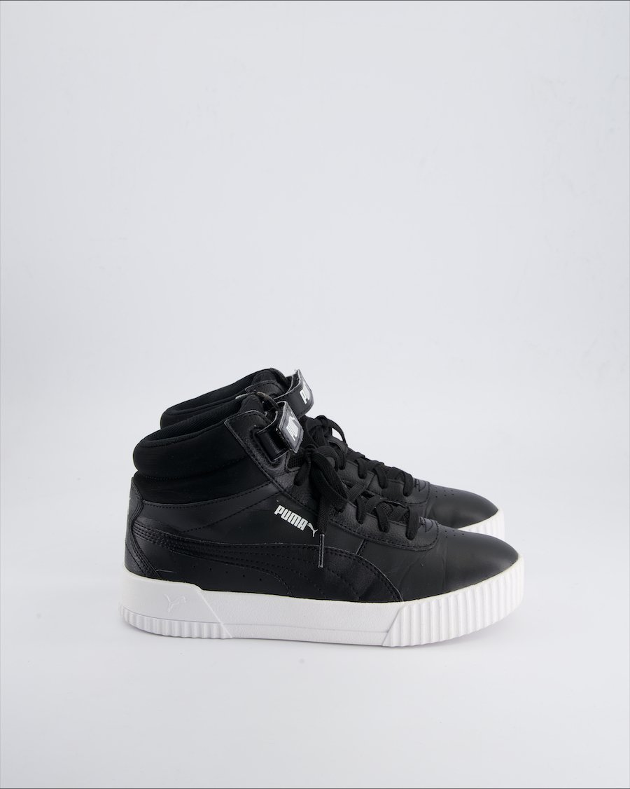 Puma Trainers Leather Black 39 EU