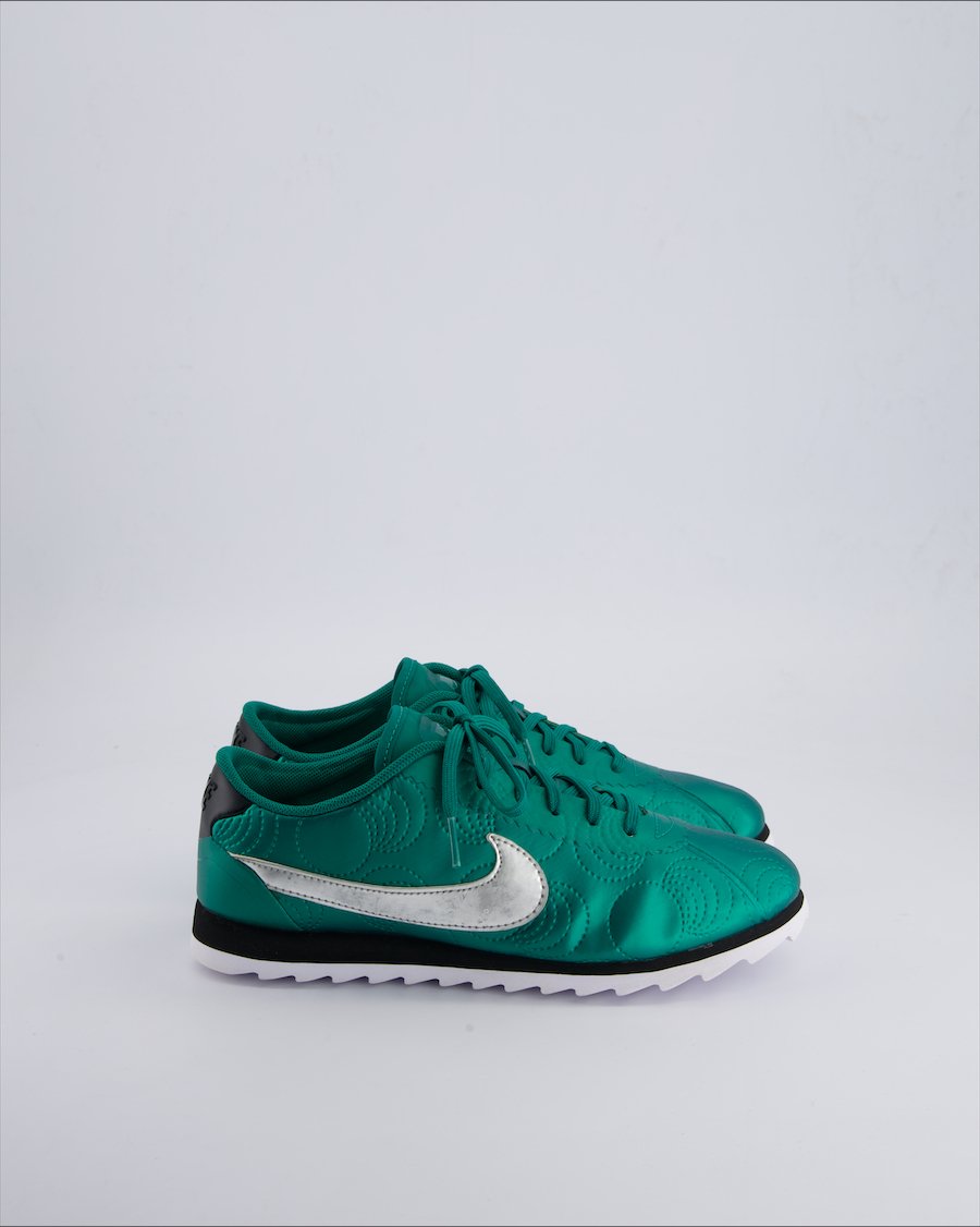 Nike Cortez Ultra Trainers Leather Green 38.5 EU