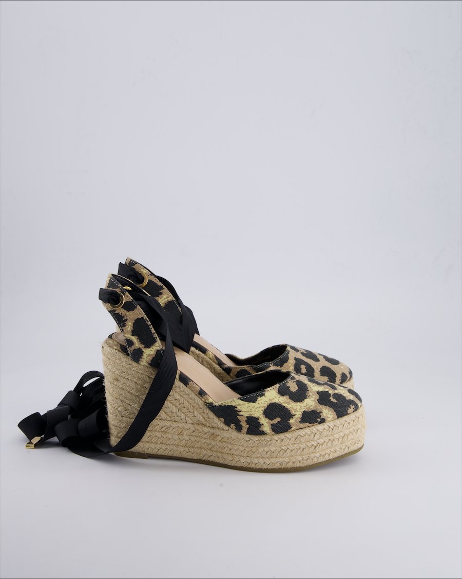 Schuh Sandals Cloth Brown 37 EU