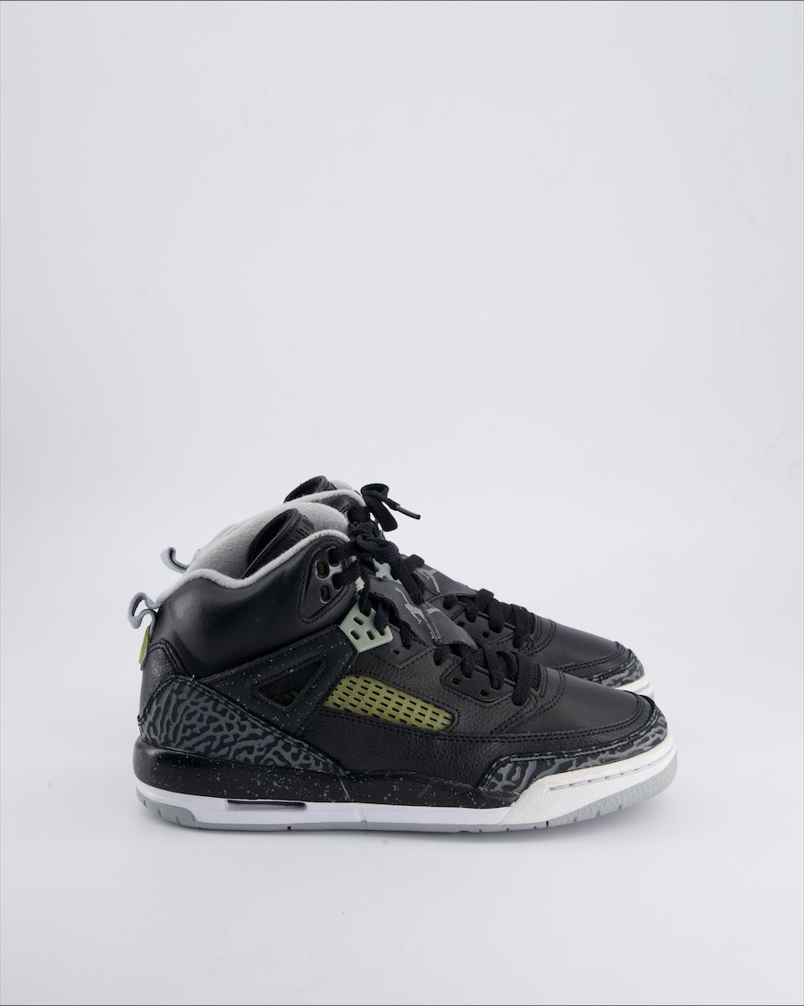 Jordan Spizike Trainers Leather Black 38.5 EU