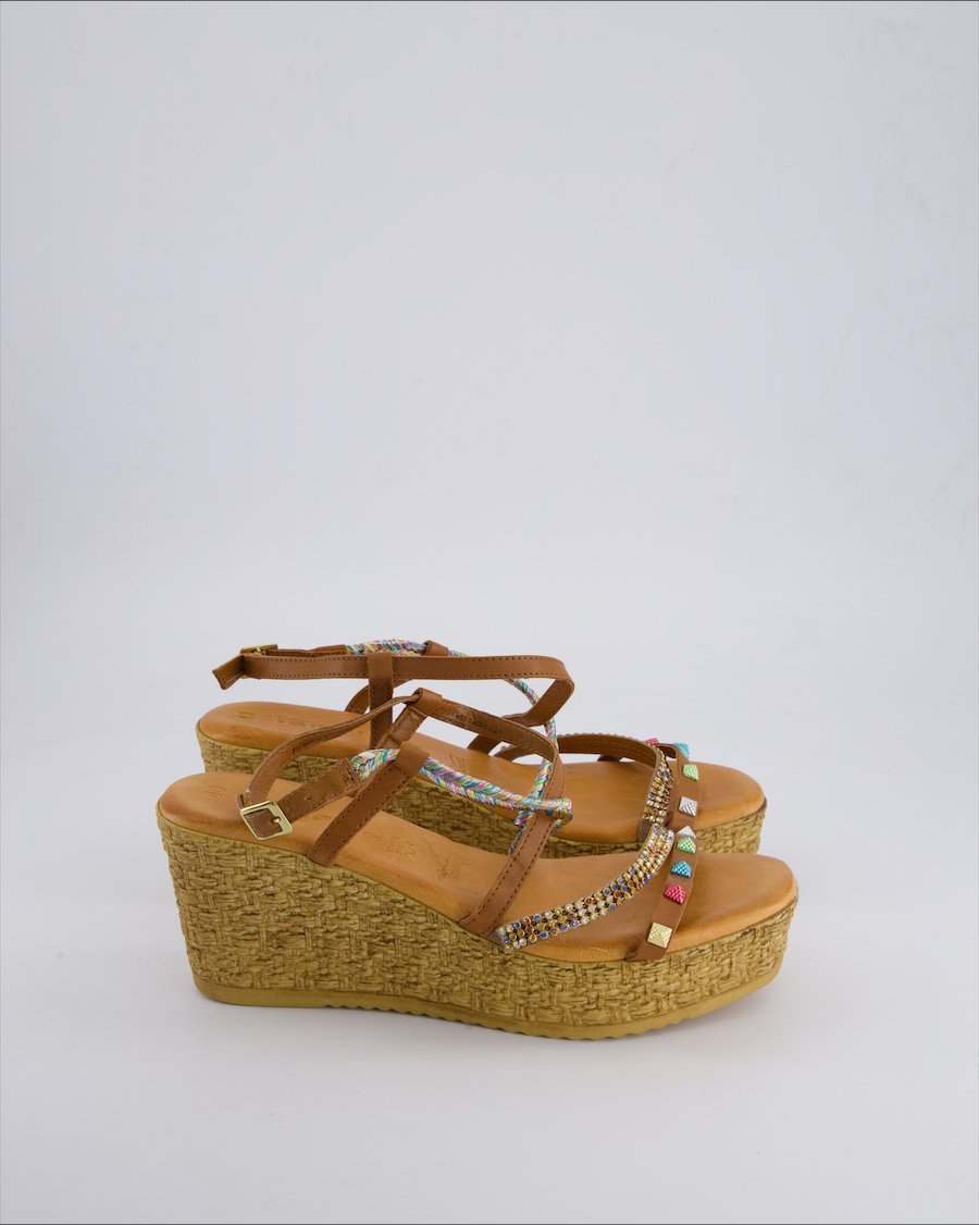 Tamaris Sandals Leather Brown 40 EU