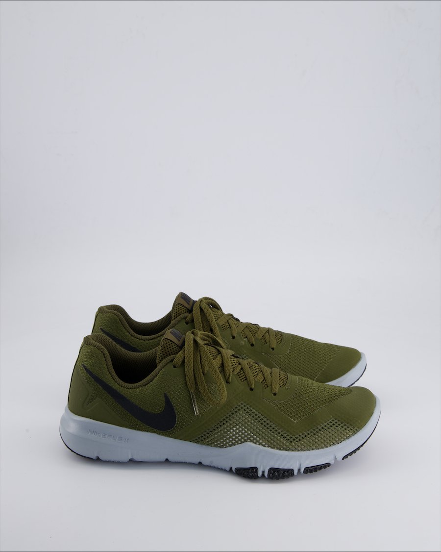 Nike Flex Control Low trainers Cloth Green 41 EU
