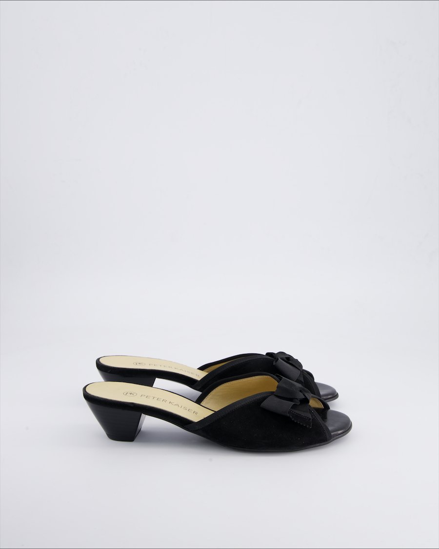 Peter Kaiser Heels Suede Black 38 EU