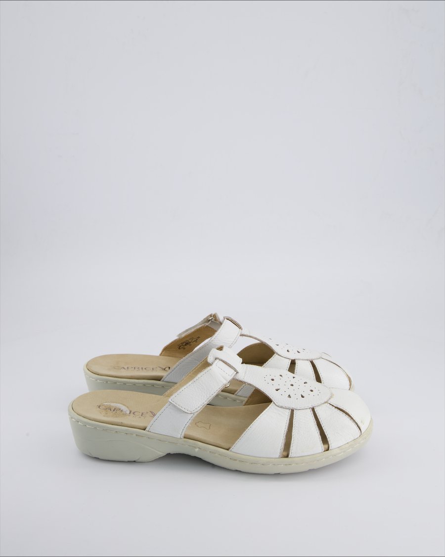 Caprice Sandals Leather White 41 EU