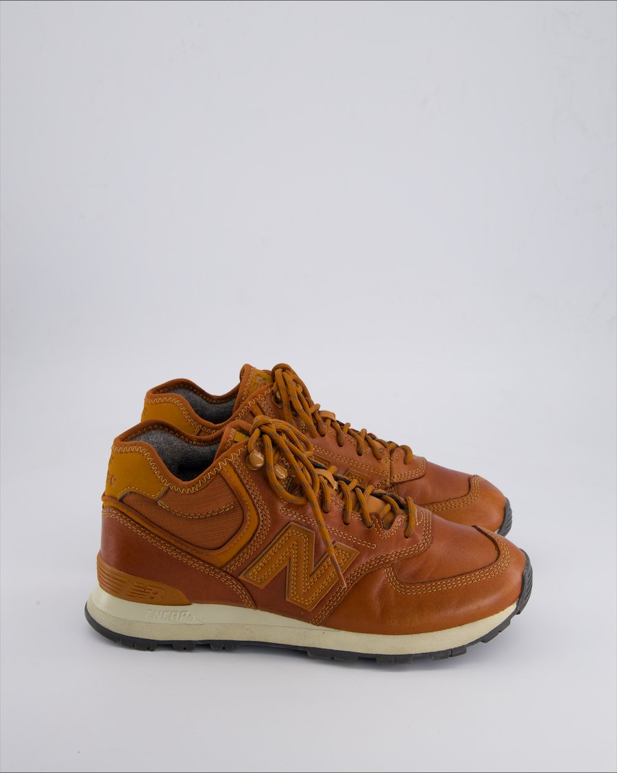 New Balance Trainers Leather Brown 40.5 EU