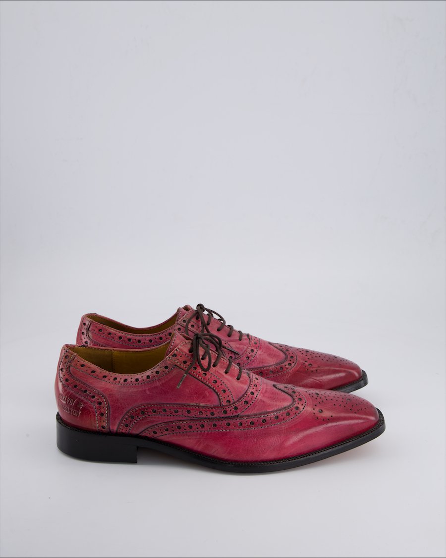 Melvin&hamilton Lace ups Leather Red 40 EU