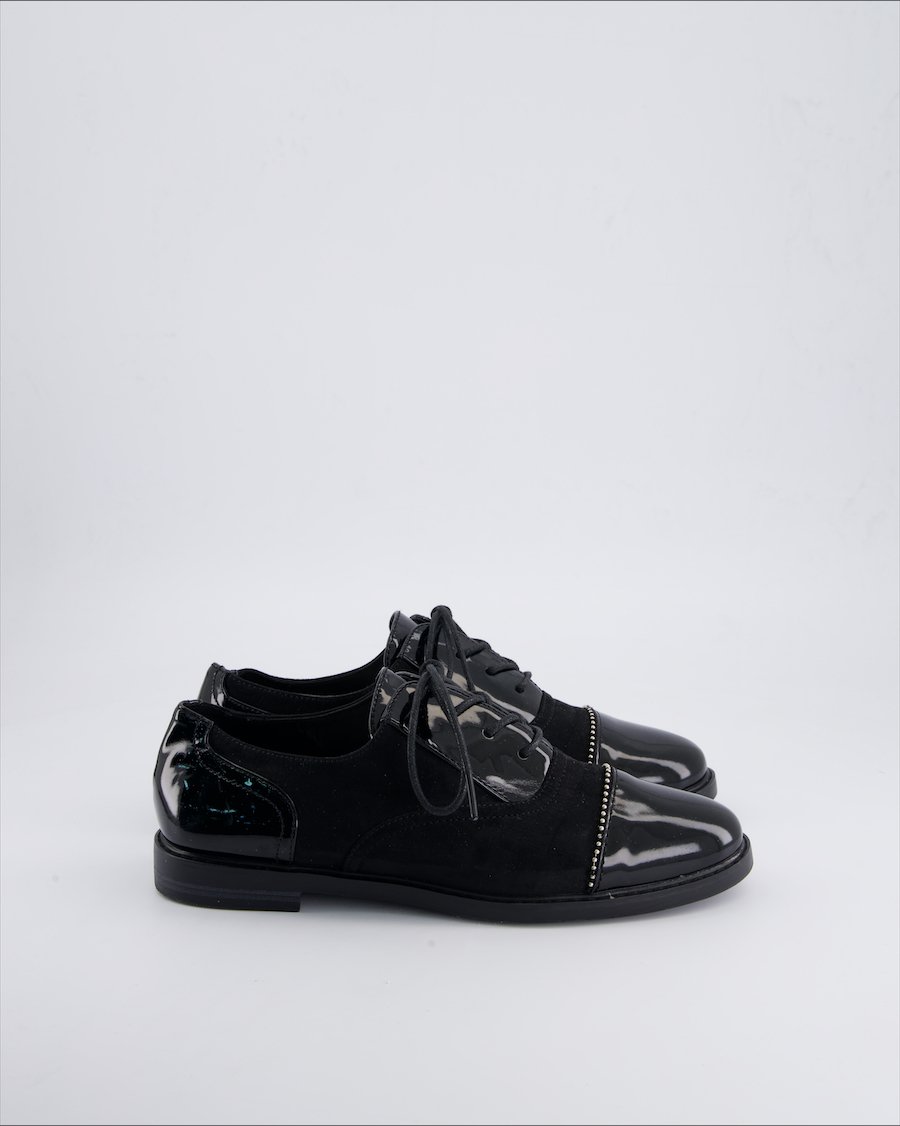 Anna Field Lace ups Suede Black 39 EU