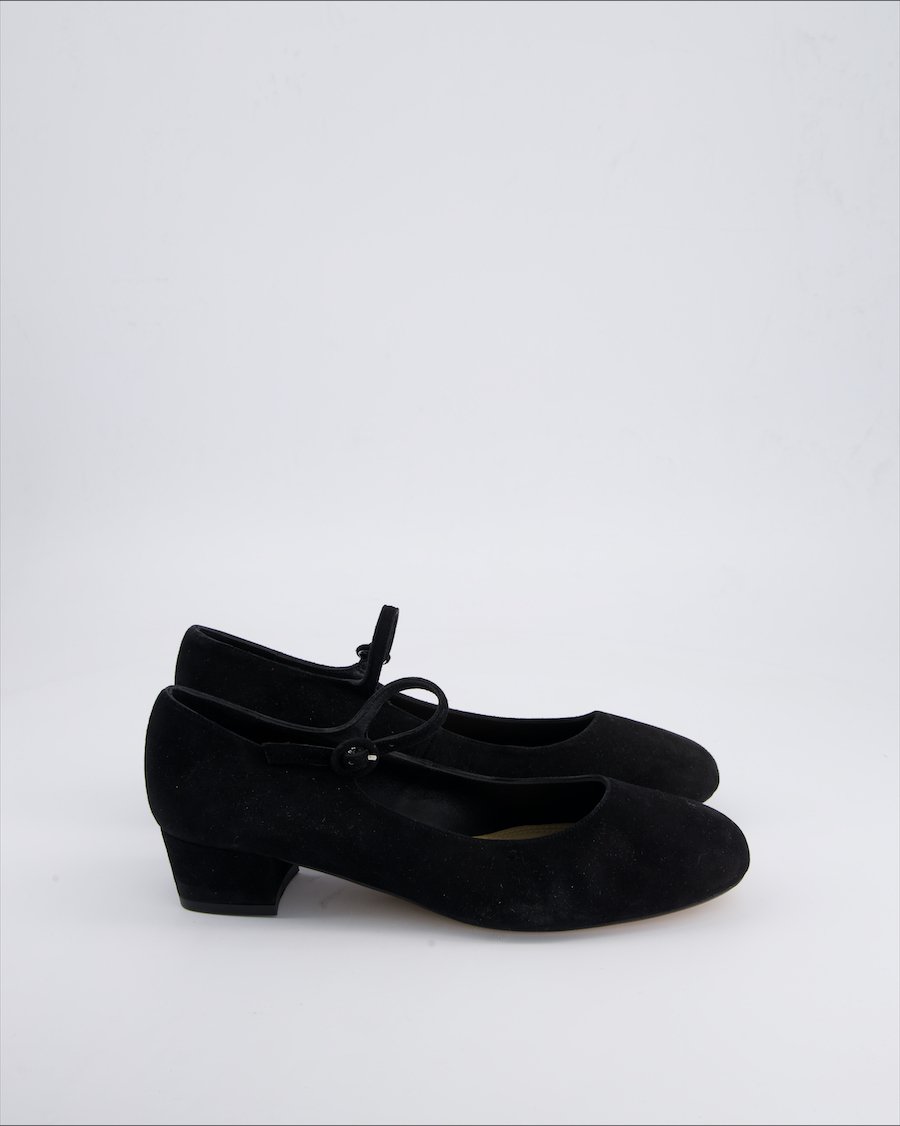 John Lewis Heels Suede Black 40 EU