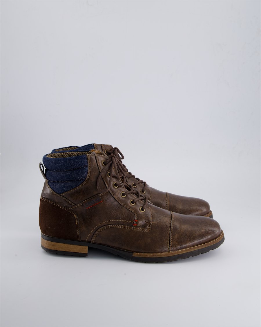 Creeks Boots Leather Brown 45 EU