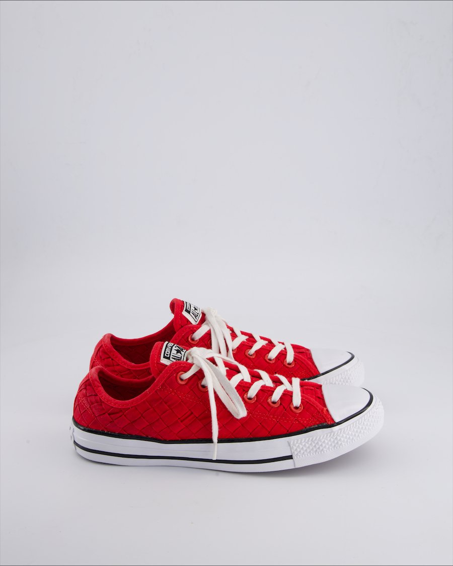 Converse Trainers Cloth Red 41 EU