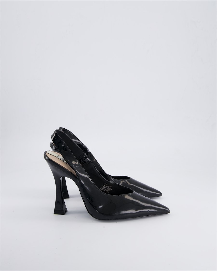 Zara Heels Vegan leather Black 38 EU