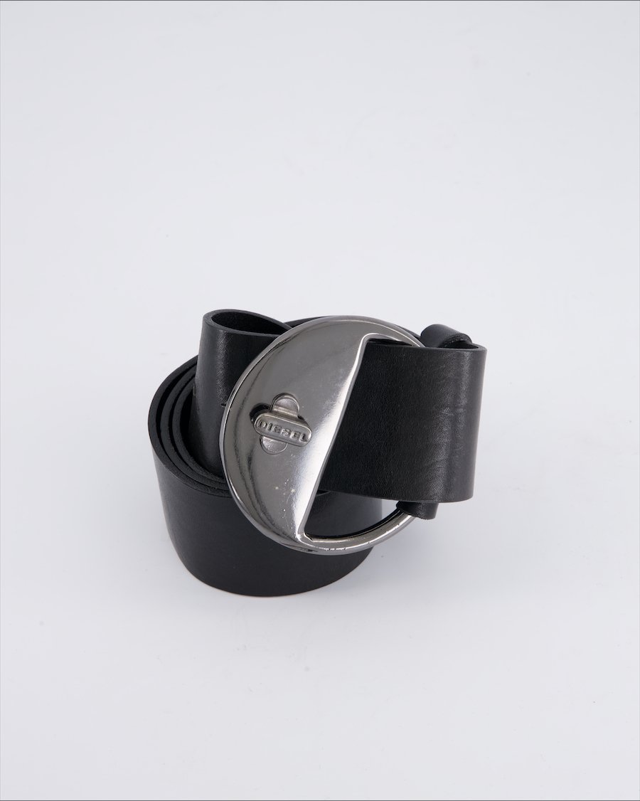 Diesel Belts Leather Black