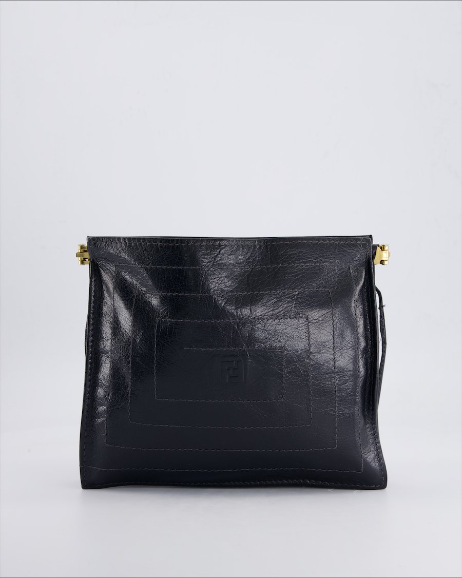 Fendi Crossbody bags Leather Black