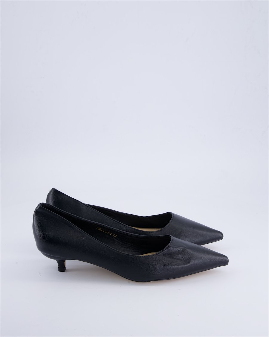 Bigtree Heels Leather Black 40 EU