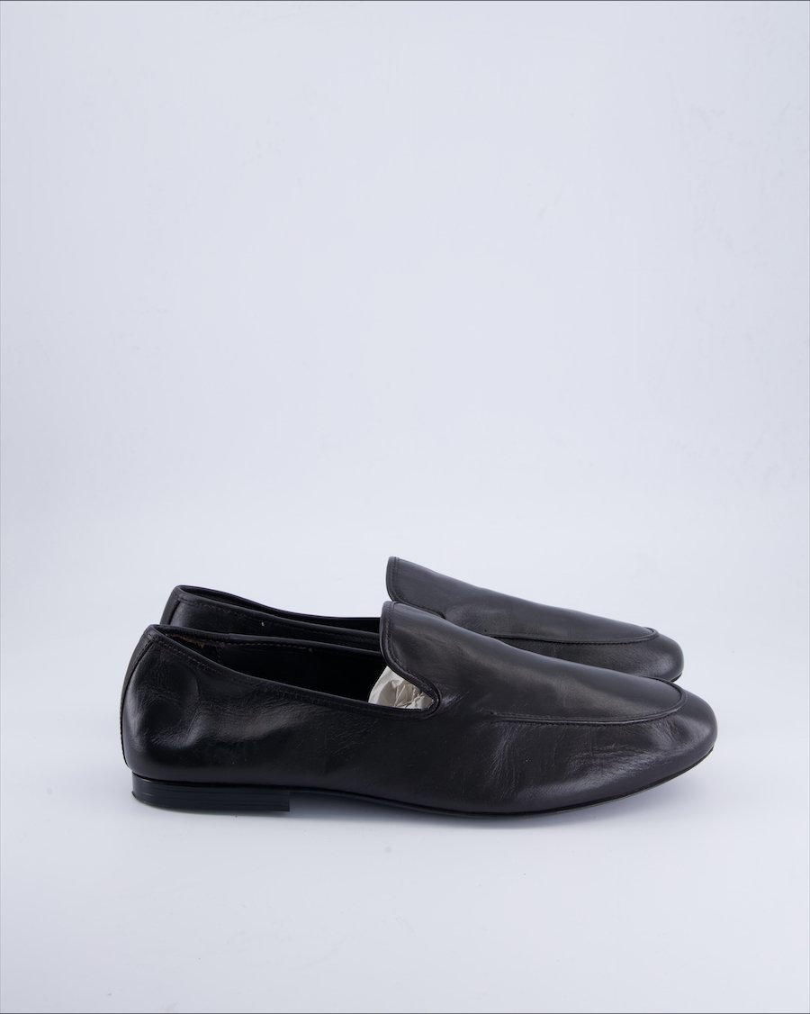 Zara Flats Leather Black 45 EU