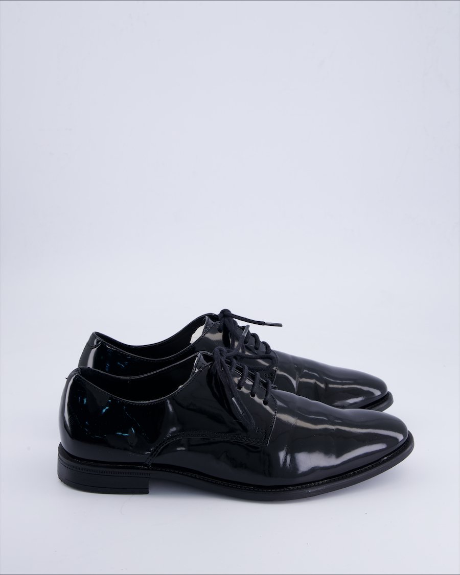 Pier One Lace ups Leather Black 40 EU