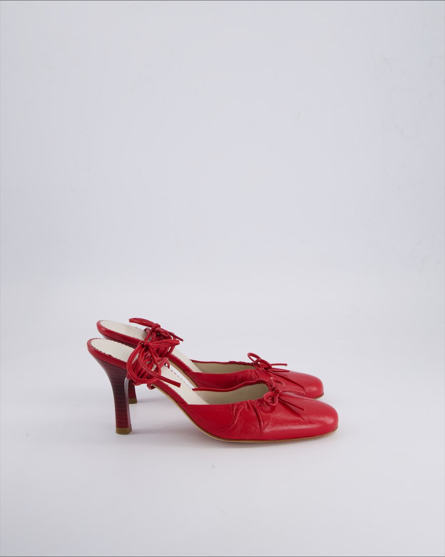 Unisa Heels Leather Red 38 EU