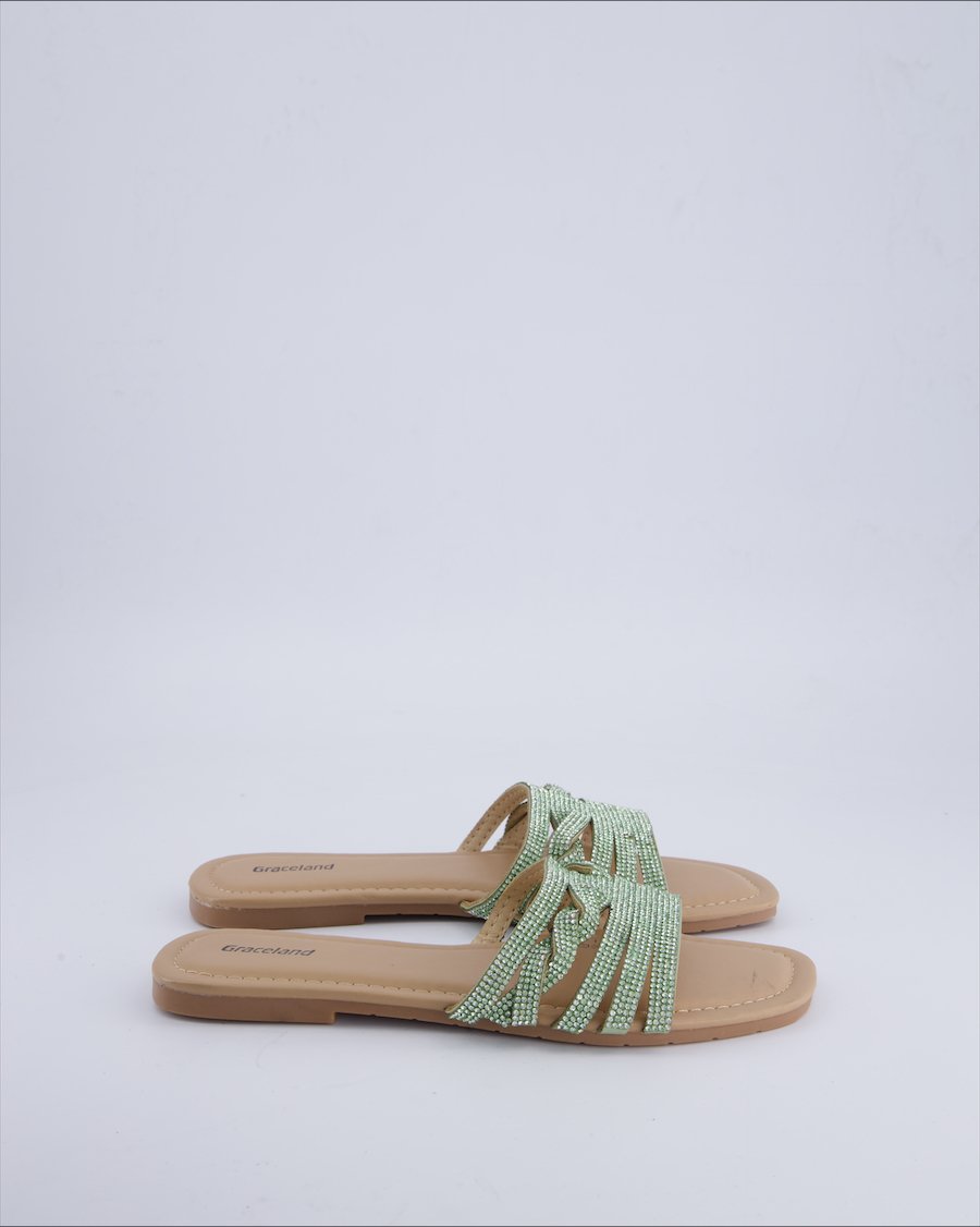 Graceland Sandals Glitter Green 38 EU